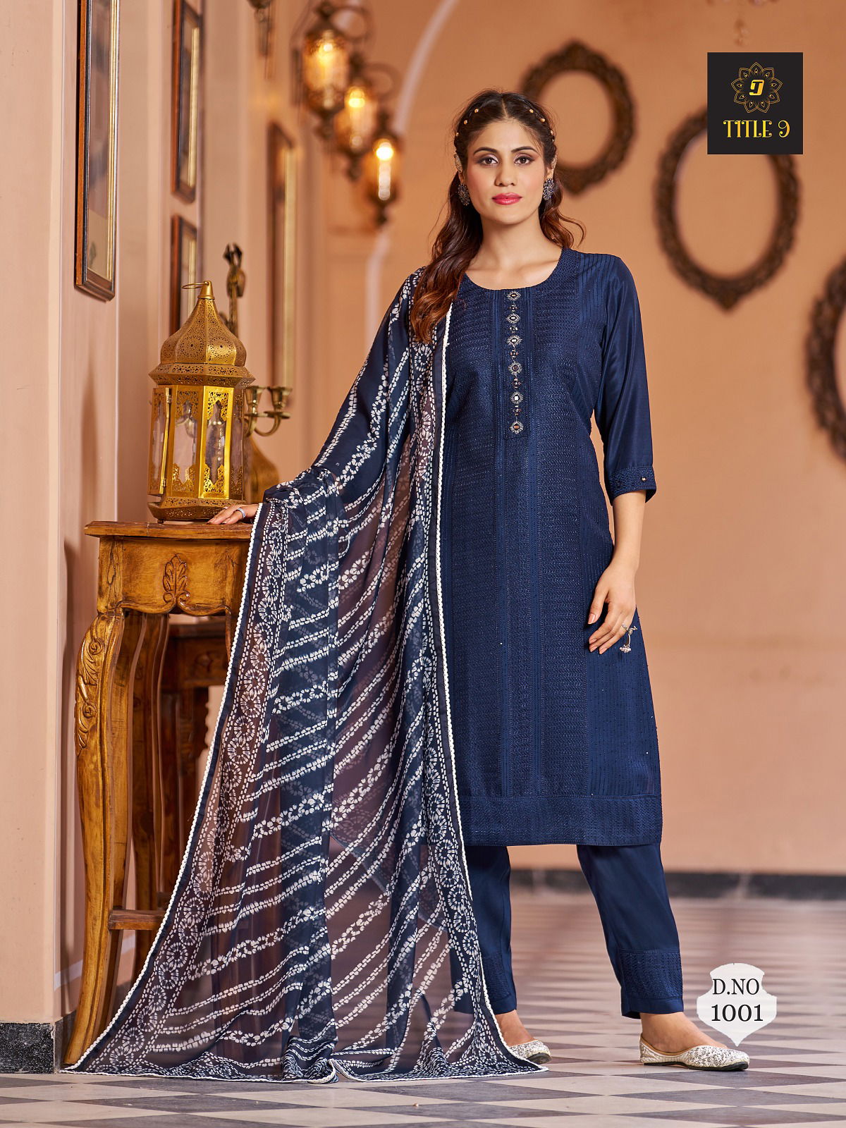 Inaya By Title 9 Silk Readymade Suits Catalog
